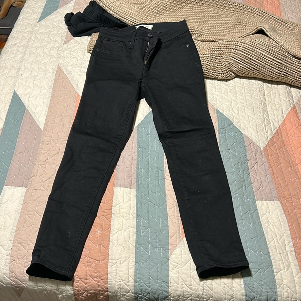 Madewell 9”  high rise skinny